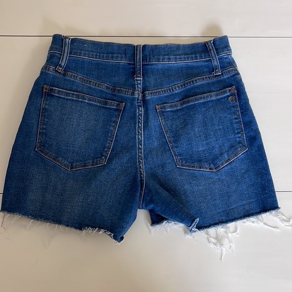 MADEWELL Hi-Rise Denim Shorts - Picture 3 of 15